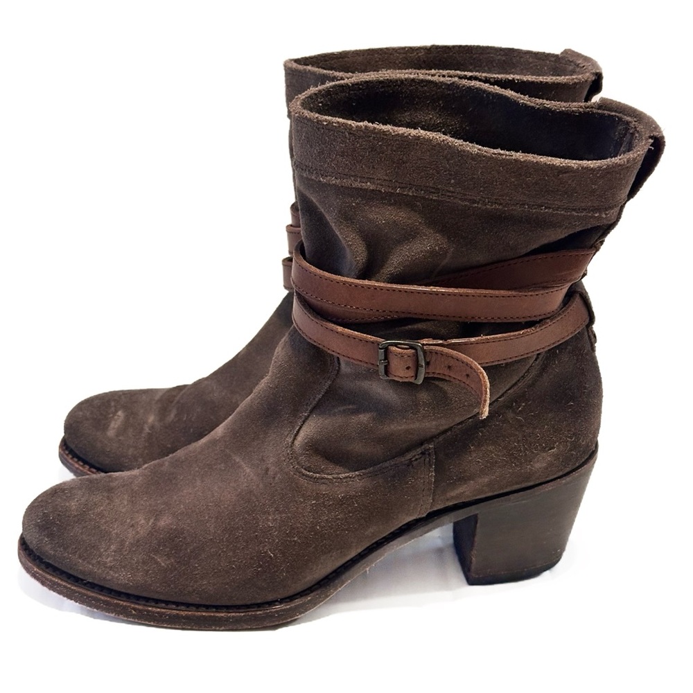 Frye Jane Strappy Short Boot